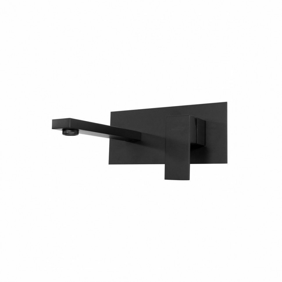 Смеситель встраиваемый для раковины Hansberge H688, черный матовый