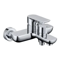 Смеситель для ванны с ручным душем Grocenberg GB8009, хром