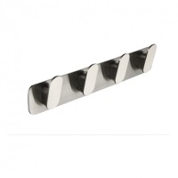 Полотенцедержатель с 4 крючками Grocenberg AC0054, никель