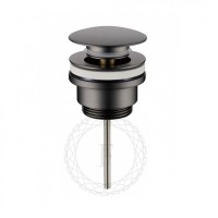 Донный клапан FILARETE FL75, графит