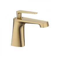 Смеситель для раковины Grocenberg GB2025, матовое золото