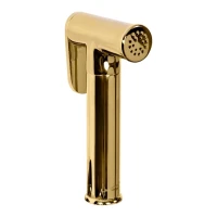 Смеситель встраиваемый с гигиеническим душем Hansberge H3099, золото глянец