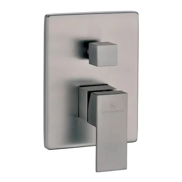 Душевая система скрытого монтажа Grocenberg GB5089BG-4, графит