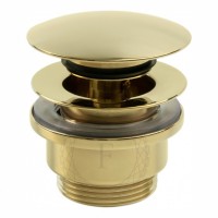 Донный клапан FILARETE FL75, золото глянец