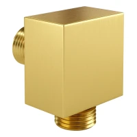 Душевое соединение Grocenberg GB105, матовое золото