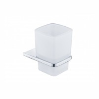 Настенный стакан одинарный Grocenberg AC0053, хром Настенный стакан одинарный Grocenberg AC0053, хром