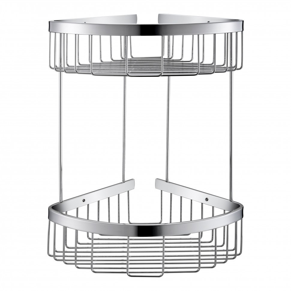 Полка корзина угловая Grocenberg AC0076CR, хром