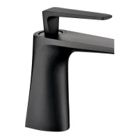 Смеситель для раковины Grocenberg GB2025, черный матовый