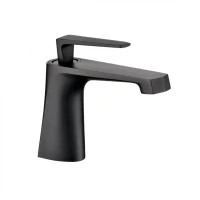 Смеситель для раковины Grocenberg GB2025, черный матовый