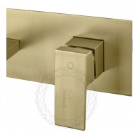 Смеситель для раковины FILARETE Fing FL4040, матовое золото