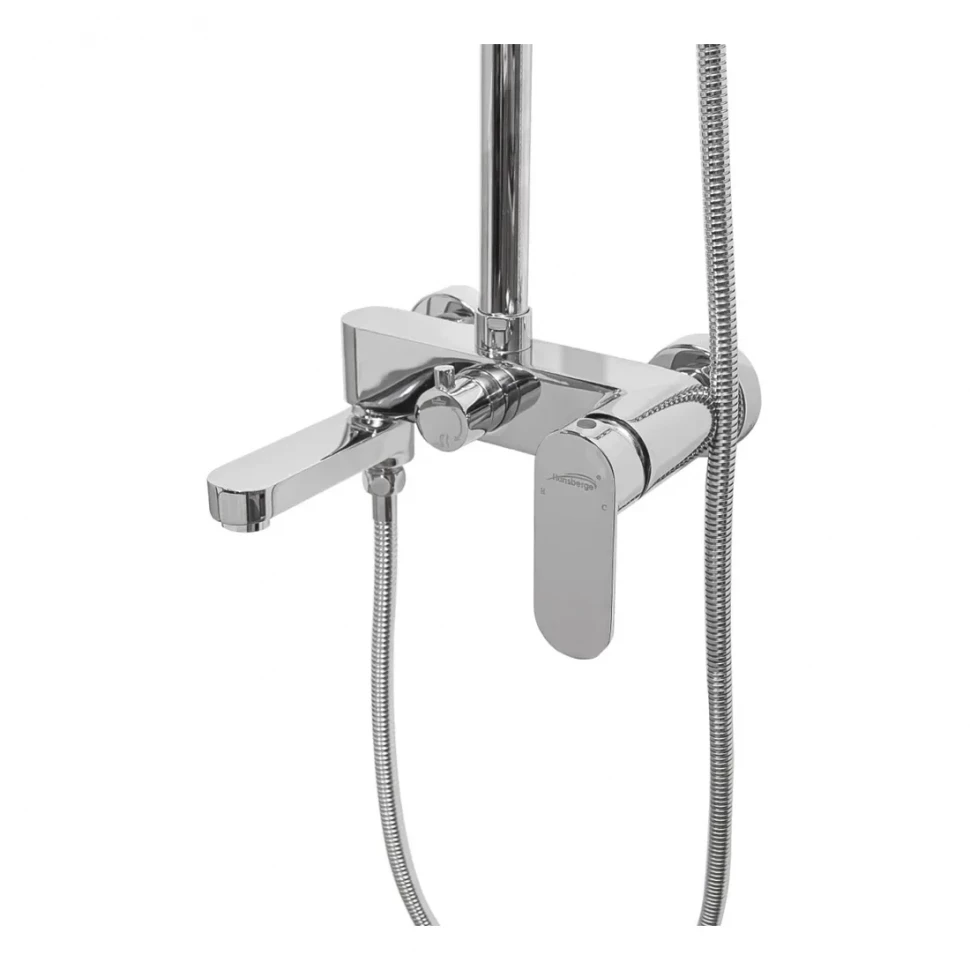 Душевая система Hansberge H5044, хром