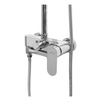 Душевая система Hansberge H5044, хром