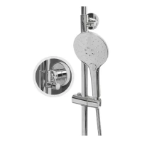 Душевая система Hansberge H5044, хром