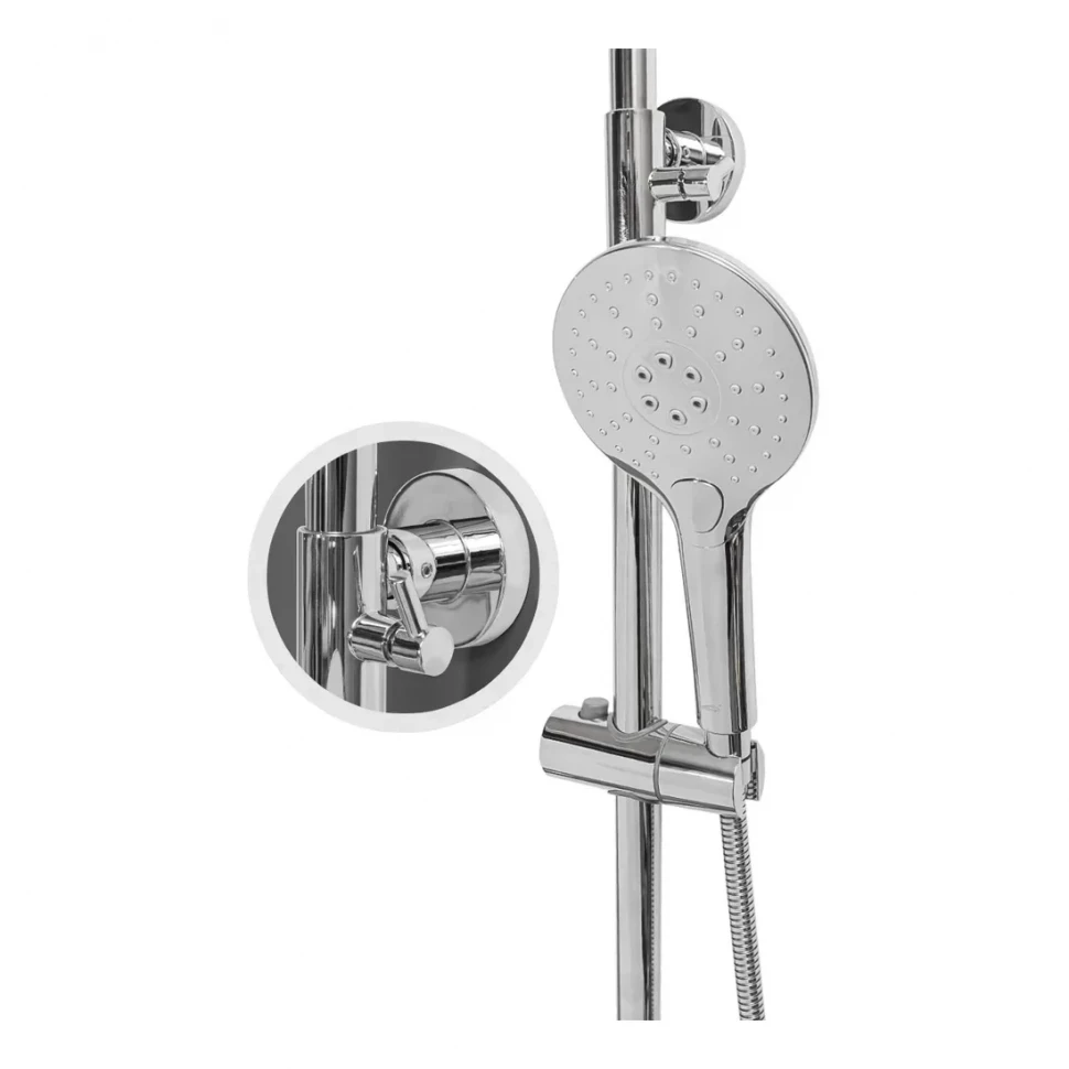 Душевая система Hansberge H5044, хром