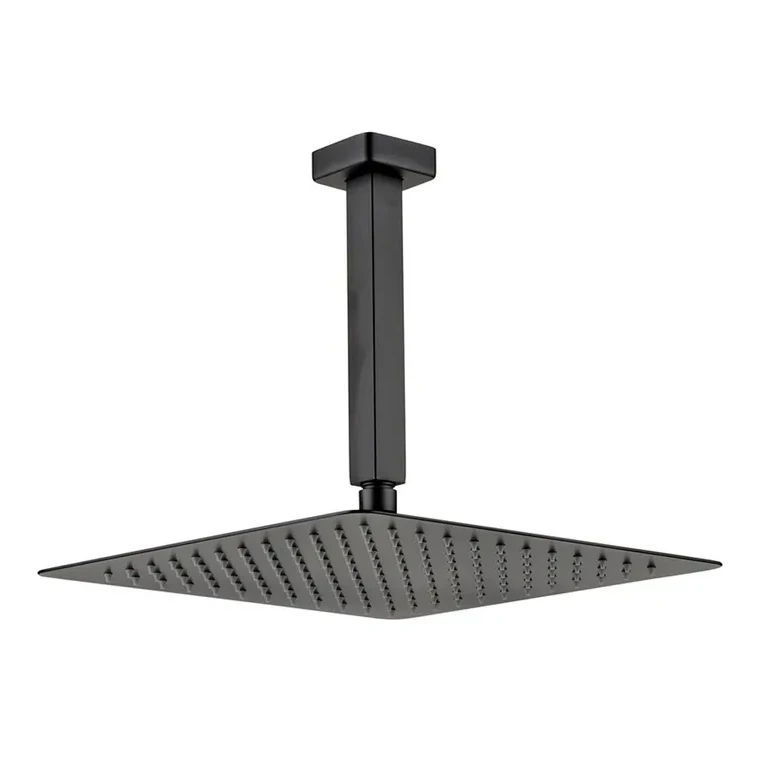 Душевая система скрытого монтажа Grocenberg GB5089BL-2, черный матовый