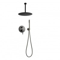 Душевая система скрытого монтажа FILARETE Roun FL1024, графит