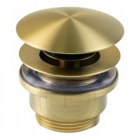 Донный клапан FILARETE FL75, матовое золото