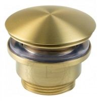 Донный клапан FILARETE FL75, матовое золото