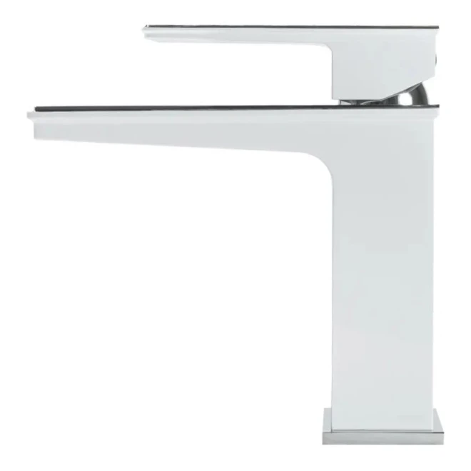 Смеситель для раковины Grocenberg GB2088, белый/хром