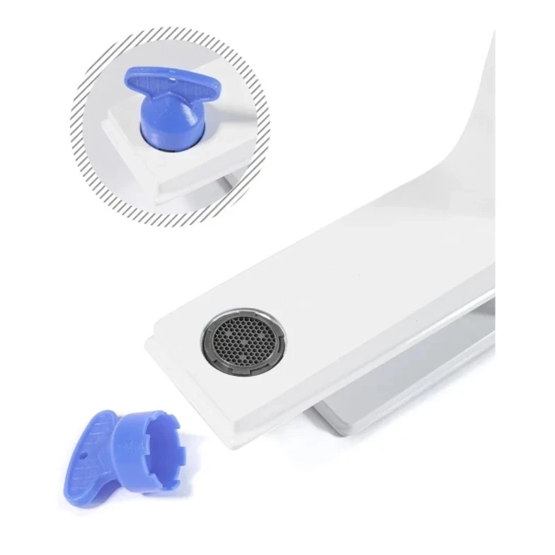 Смеситель для раковины Grocenberg GB2088, белый/хром