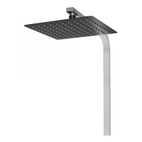 Душевая система Hansberge H5077, черный хром