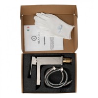 Смеситель для раковины FILARETE Fing FL5040, никель