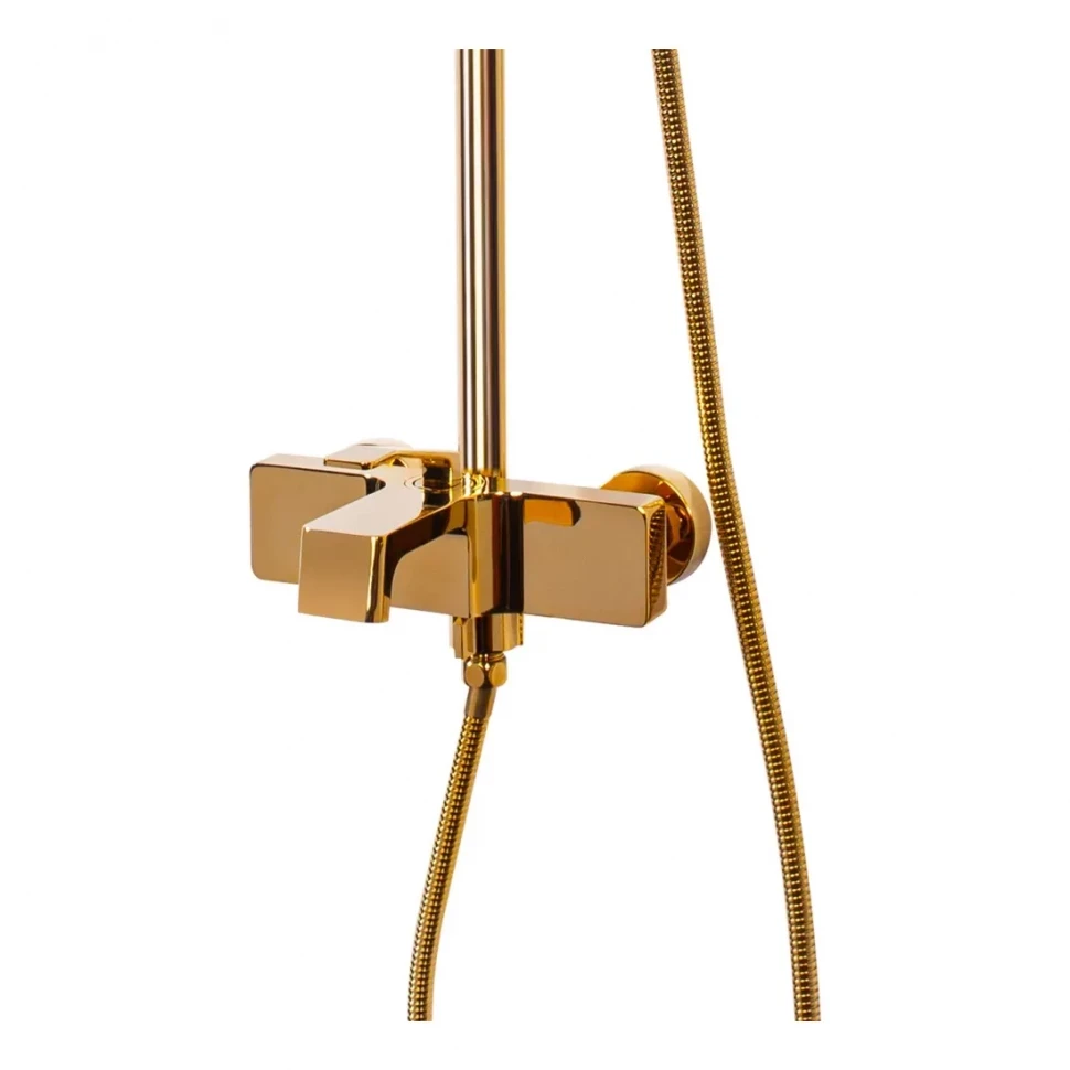 Душевая система Hansberge H5065, золото глянец