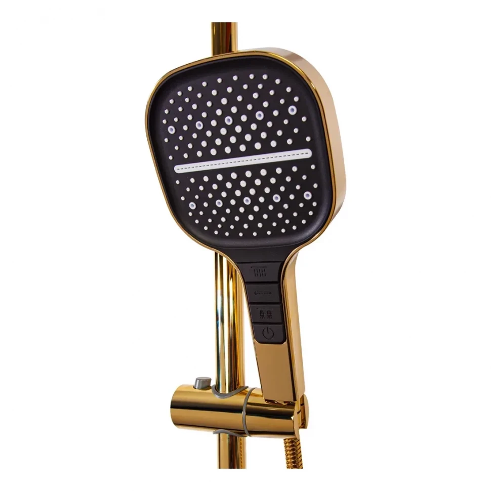 Душевая система Hansberge H5065, золото глянец