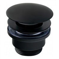 Донный клапан FILARETE FL75, черный матовый