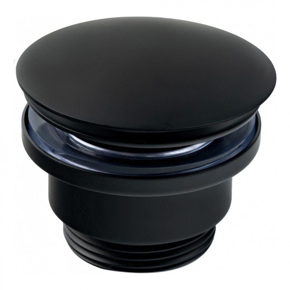 Донный клапан FILARETE FL75, черный матовый