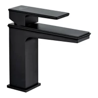 Смеситель для раковины Grocenberg GB2088, черный матовый