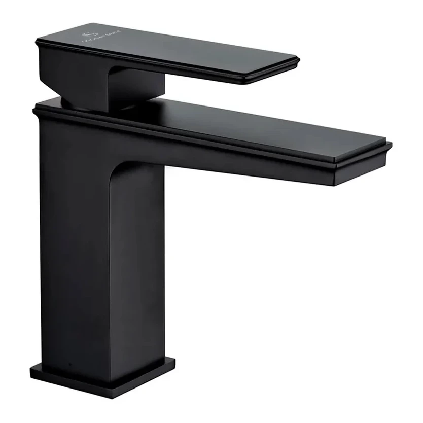 Смеситель для раковины Grocenberg GB2088, черный матовый