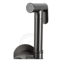 Смеситель встраиваемый с гигиеническим душем FILARETE Roun FL100, графит