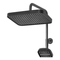 Душевая система Hansberge H5065, графит