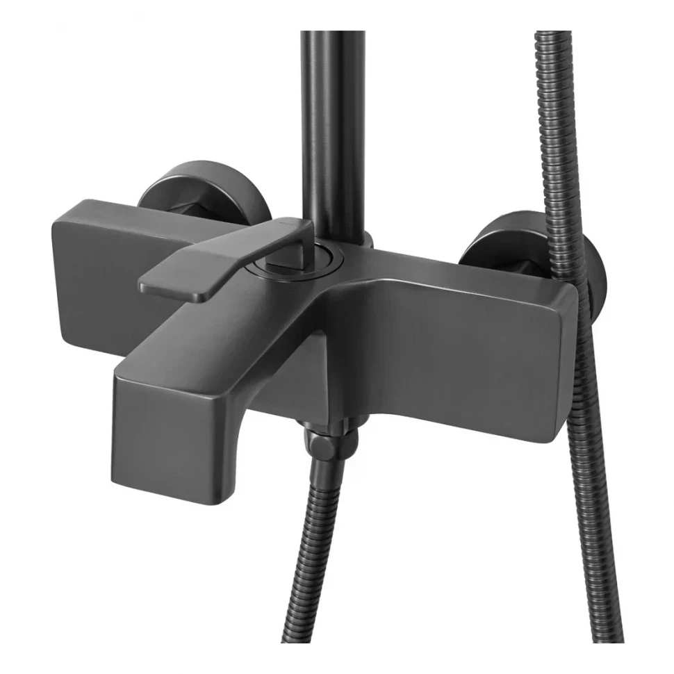 Душевая система Hansberge H5065, графит