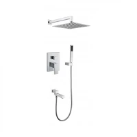 Душевая система скрытого монтажа Grocenberg GB5089CR-1, хром