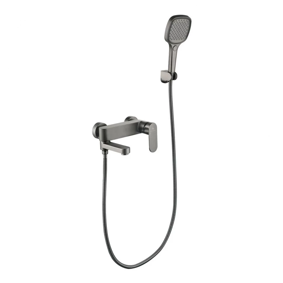 Смеситель для ванны Grocenberg GB8011BG, графит