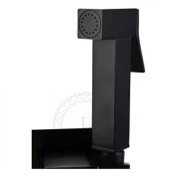 Смеситель встраиваемый с гигиеническим душем FILARETE Fing FL101, черный матовый