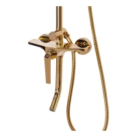 Душевая система Hansberge H5068, золото глянец