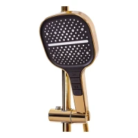 Душевая система Hansberge H5068, золото глянец