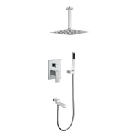 Душевая система скрытого монтажа Grocenberg GB5089CR-2, хром