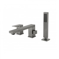 Смеситель на борт ванны Grocenberg GB6008, графит