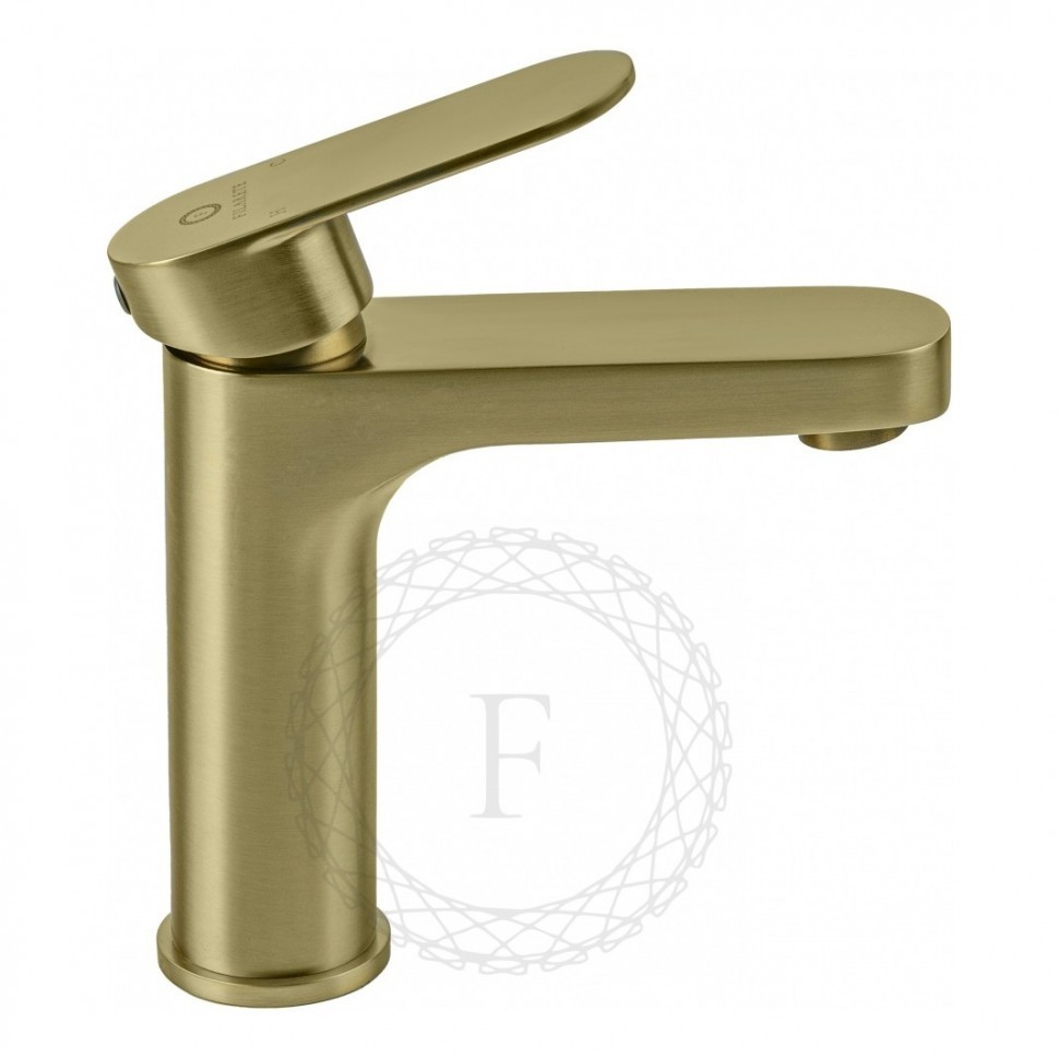 Смеситель для раковины FILARETE Retta FL5030, матовое золото