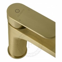 Смеситель для раковины FILARETE Retta FL5030, матовое золото