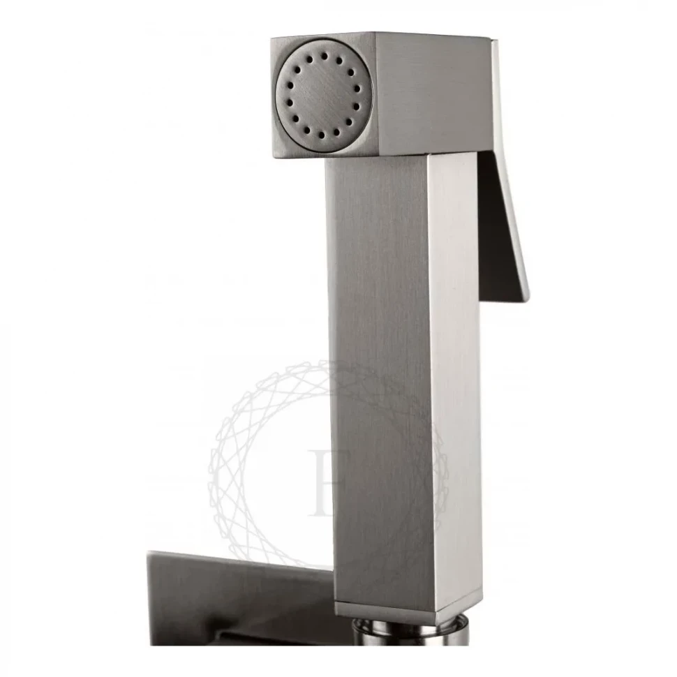 Смеситель встраиваемый с гигиеническим душем FILARETE Fing FL101, никель