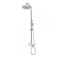 Душевая система Hansberge H5033, белый/хром