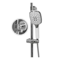 Душевая система Hansberge H5033, белый/хром