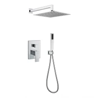 Душевая система скрытого монтажа Grocenberg GB5089CR-3, хром