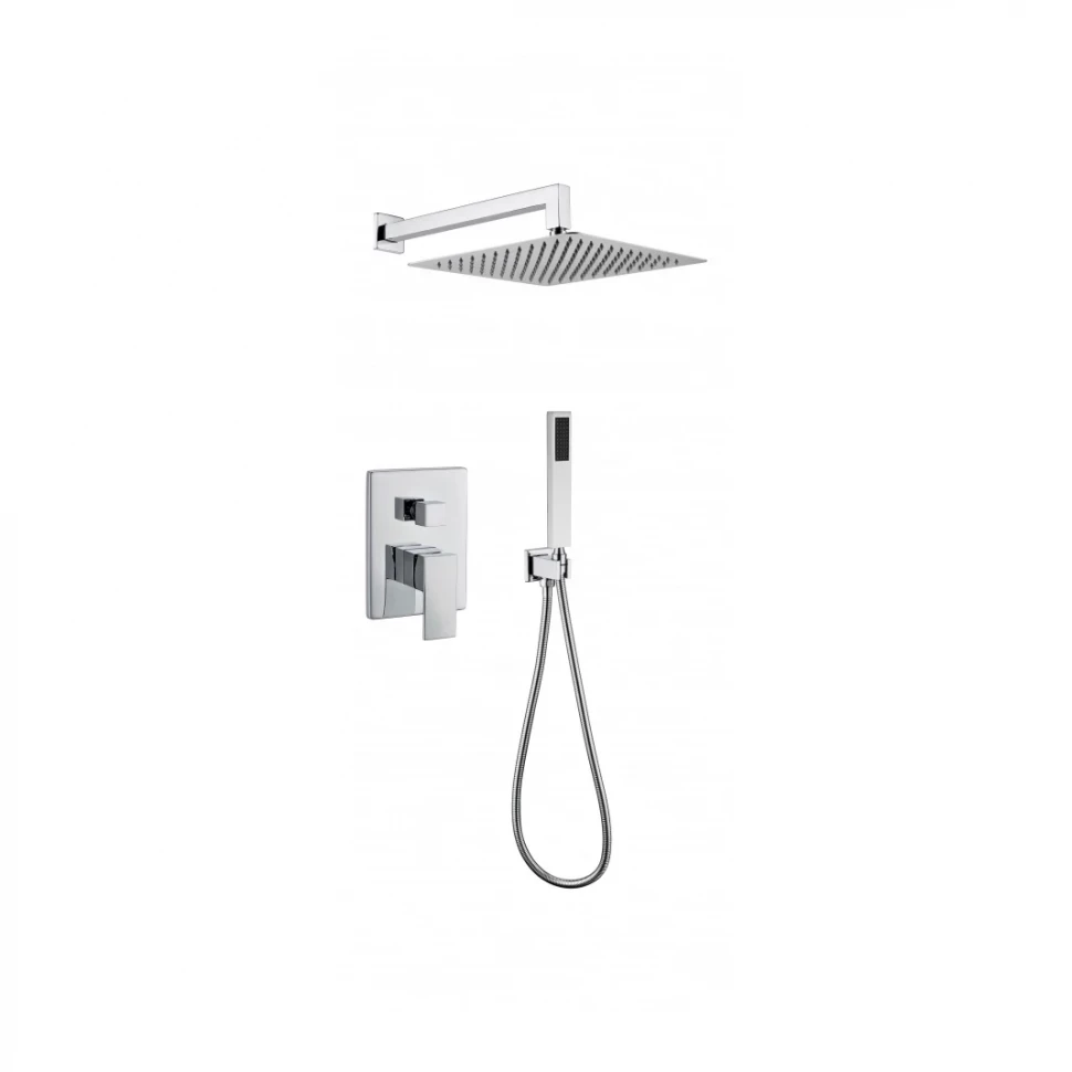 Душевая система скрытого монтажа Grocenberg GB5089CR-3, хром