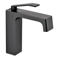 Смеситель для раковины Grocenberg GB2090, черный матовый